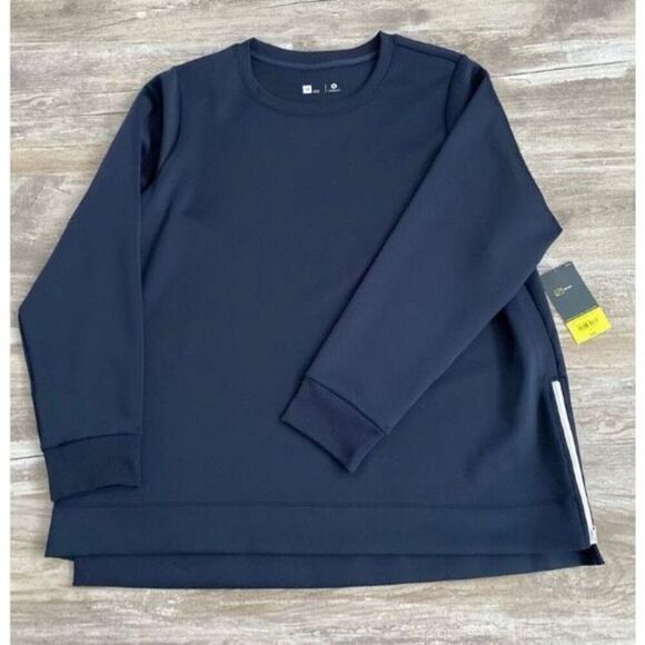 Xersion Womens Blue Pullover Shirt Sz 1X - Picture 1 of 3